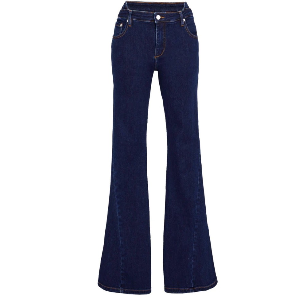 NWT Ser.o.ya Trisha Mid Rise Flare Pant Jeans Sz 27 $278 - Picture 6 of 13